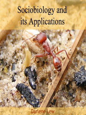 cover image of Sociobiology and its Applications